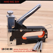 Heavy duty hand staple guns manual metal nail gun stapler